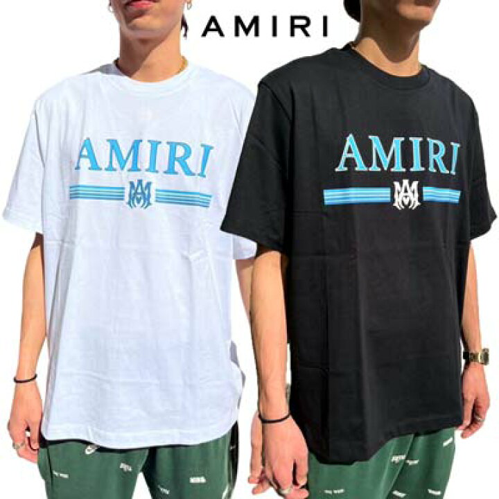 楽天市場】アミリ AMIRI メンズ トップス Tシャツ 半袖 MA BAR 2色展開  