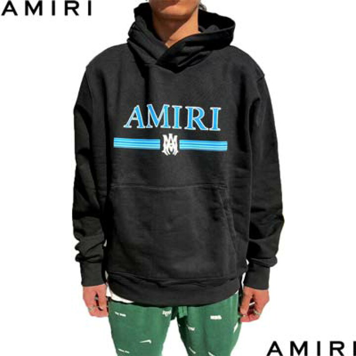 楽天市場】アミリ AMIRI メンズ パーカー フーディ スウェット MA BAR  