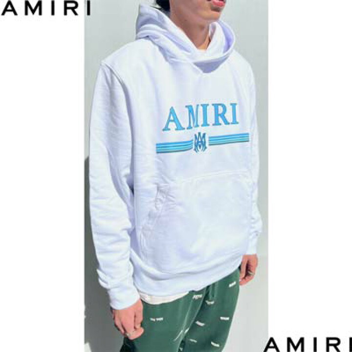 楽天市場】アミリ AMIRI メンズ パーカー フーディ スウェット MA BAR  