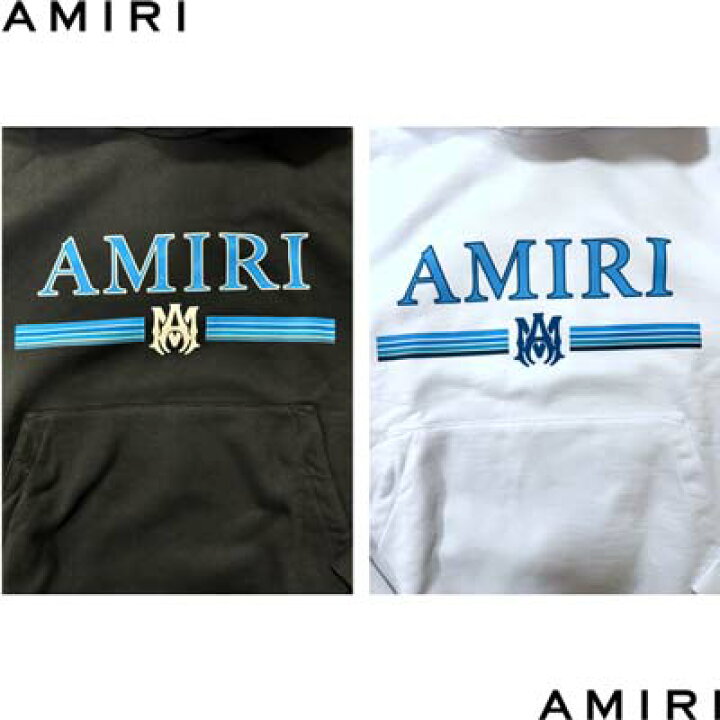 楽天市場】アミリ AMIRI メンズ パーカー フーディ スウェット MA BAR 