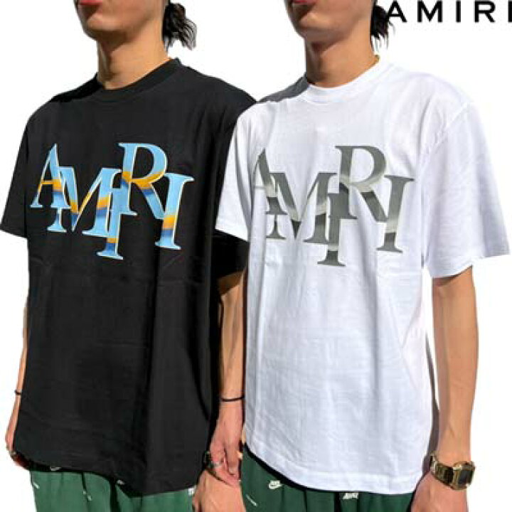 楽天市場】アミリ AMIRI メンズ トップス Tシャツ 半袖 ロゴT 