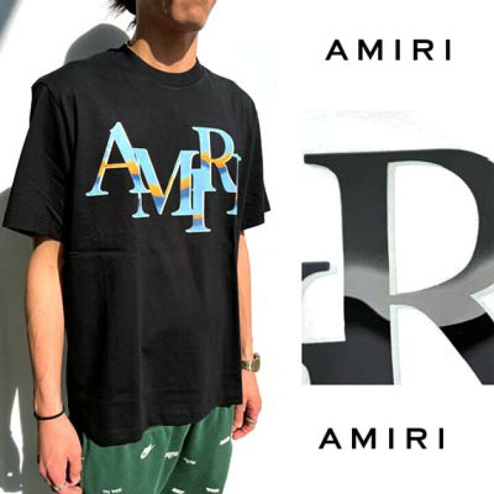 楽天市場】アミリ AMIRI メンズ トップス Tシャツ 半袖 ロゴT 