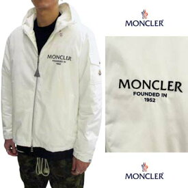 モンクレール MONCLER メンズ アウター ダウンジャケット GRANERO チェスト部分ロゴ・アームポケット部分ロゴワッペン・サイドジップポケット・フード付きダウンジャケット ホワイト 1A00026 54A91 034 (R254100) 421 2024年春夏新作 【送料無料】 【smtb-TK】