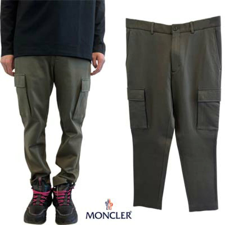 楽天市場】モンクレール MONCLER メンズ ボトムス パンツ カーゴパンツ 