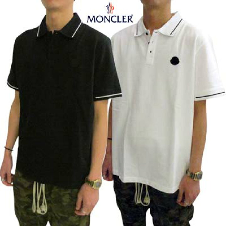 楽天市場】モンクレール MONCLER メンズ トップス ポロシャツ 半袖 2色  