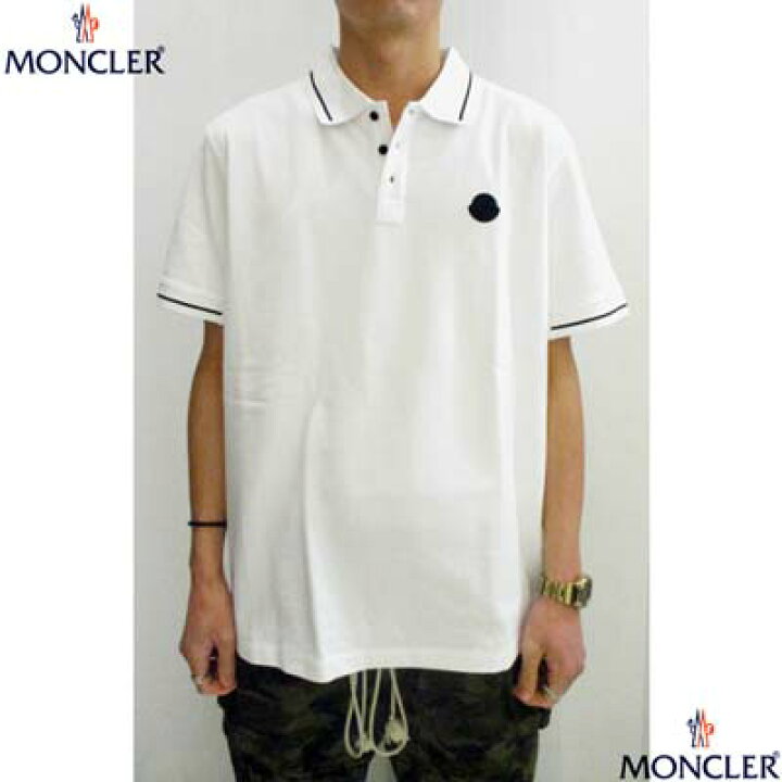 楽天市場】モンクレール MONCLER メンズ トップス ポロシャツ 半袖 2色 