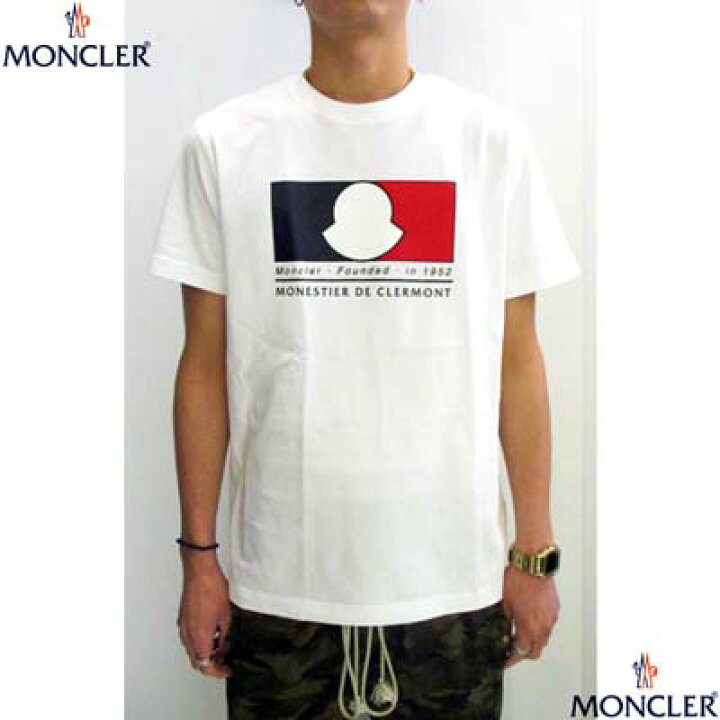 楽天市場】モンクレール MONCLER メンズ Tシャツ 半袖 2色展開 