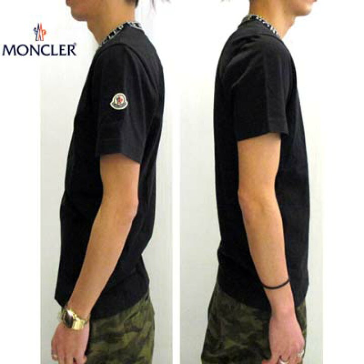 楽天市場】モンクレール MONCLER メンズ トップス Tシャツ 半袖 アーム 