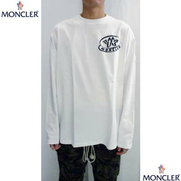 楽天市場】モンクレール MONCLER メンズ トップス ロンT Tシャツ 長袖 