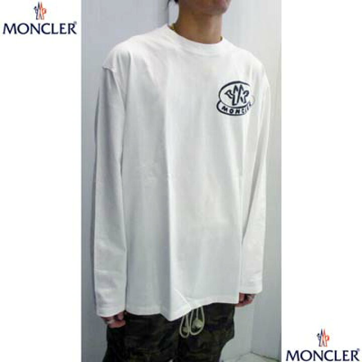 楽天市場】モンクレール MONCLER メンズ トップス ロンT Tシャツ 長袖 