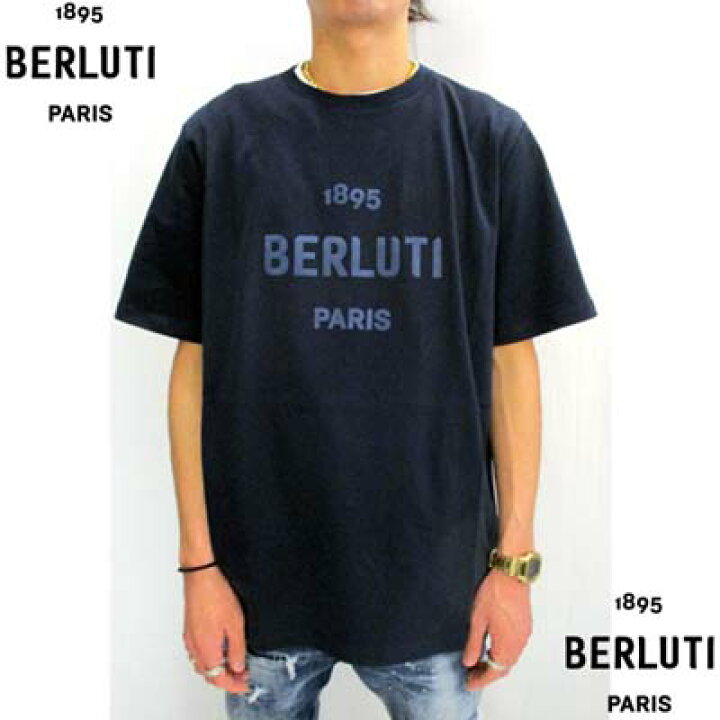 楽天市場】ベルルッティ BERLUTI メンズ トップス Tシャツ 半袖 ロゴT 