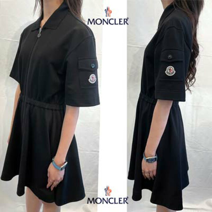 楽天市場】モンクレール MONCLER ワンピース ドレス レディース 半袖  