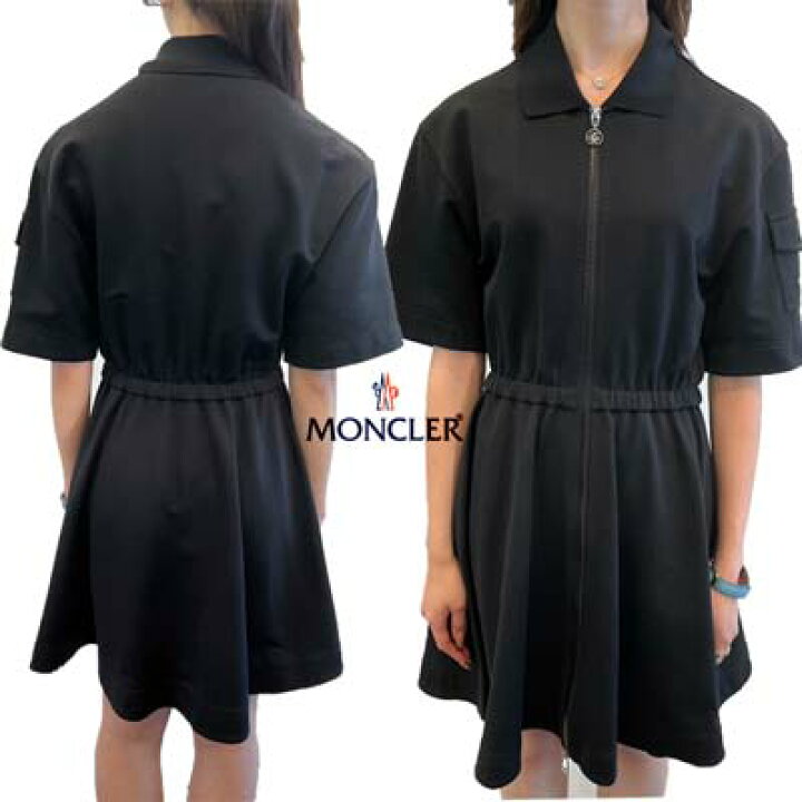 楽天市場】モンクレール MONCLER ワンピース ドレス レディース 半袖 