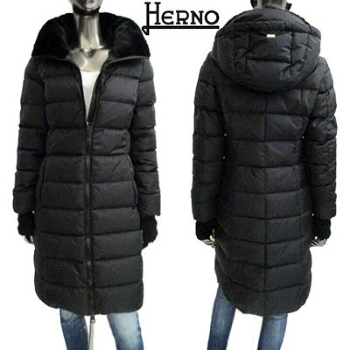 楽天市場】ヘルノ HERNO レディース アウター ダウンコート ロング丈  
