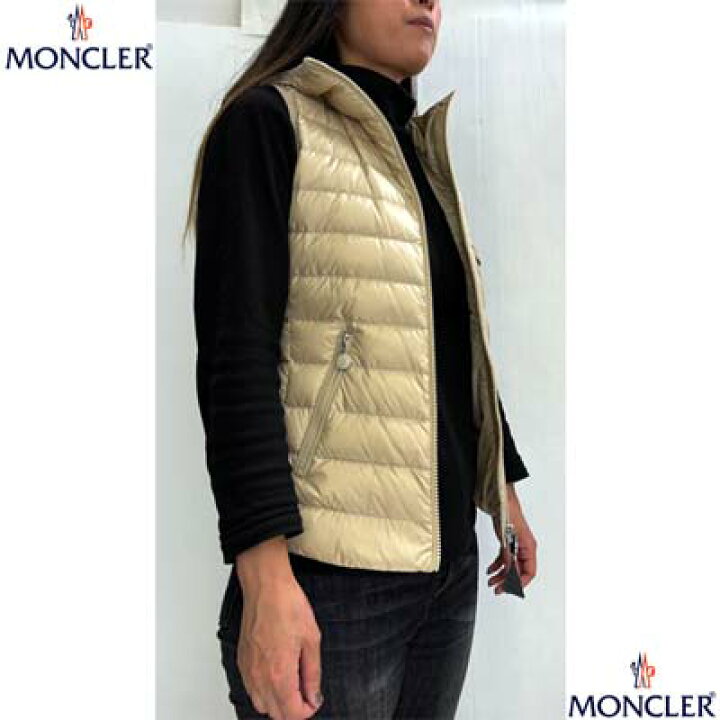 楽天市場】モンクレール MONCLER ダウンベスト レディース 