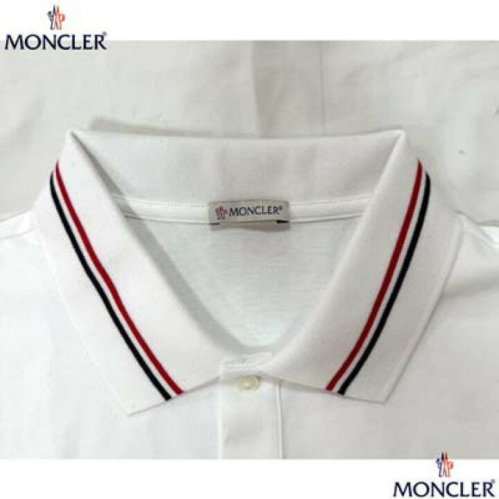 楽天市場】モンクレール MONCLER ポロシャツ メンズ 半袖 トップス 襟