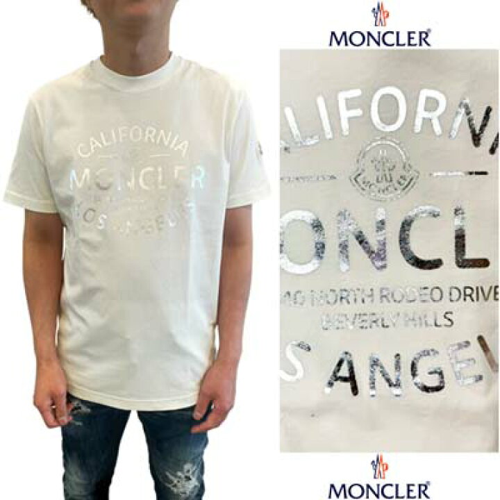 楽天市場】モンクレール MONCLER Tシャツ メンズ 半袖 カットソー 