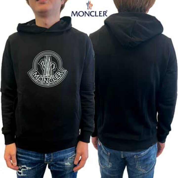 楽天市場】モンクレール MONCLER パーカー メンズ フーディ スウェット 