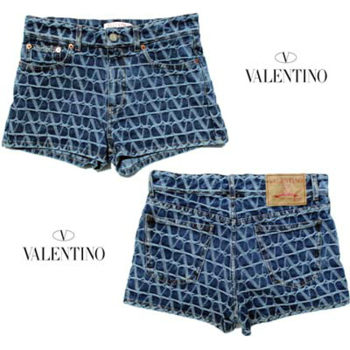楽天市場】ヴァレンティノ VALENTINO ショートパンツ ジーンズ  