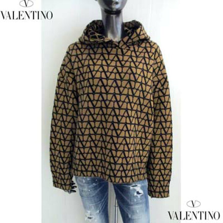 ヴァレンティノジーンズVALENTINO ジッパーセーター48 新品