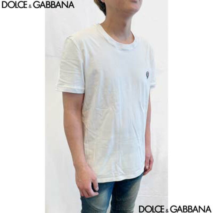 楽天市場】ドルチェ＆ガッバーナ DOLCE&GABBANA Tシャツ メンズ 半袖 