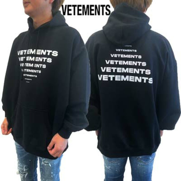 楽天市場】ヴェトモン VETEMENTS パーカー メンズ フーディ スウェット 