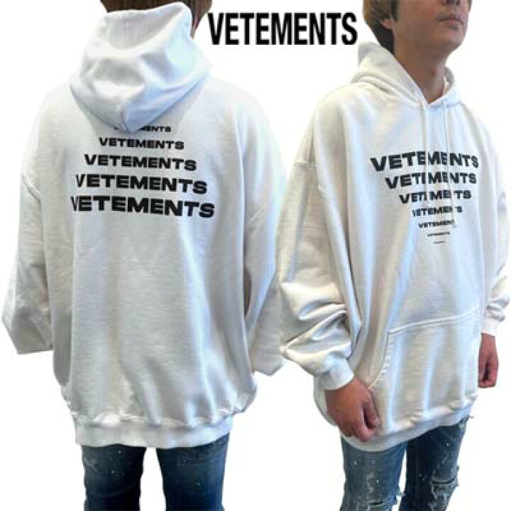 楽天市場】ヴェトモン VETEMENTS パーカー メンズ フーディ スウェット 