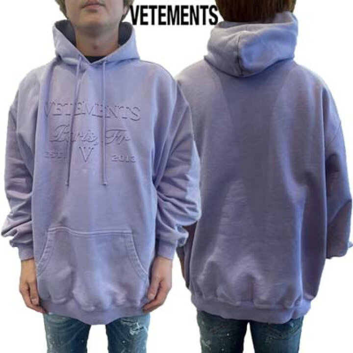 楽天市場】ヴェトモン VETEMENTS パーカー メンズ フーディ スウェット 