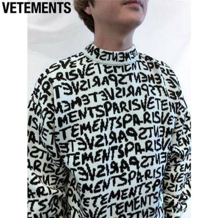 楽天市場】ヴェトモン VETEMENTS セーター メンズ ニット トップス 