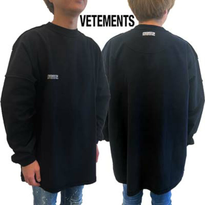 楽天市場】ヴェトモン VETEMENTS ロンT ロングTシャツ メンズ ユニ  