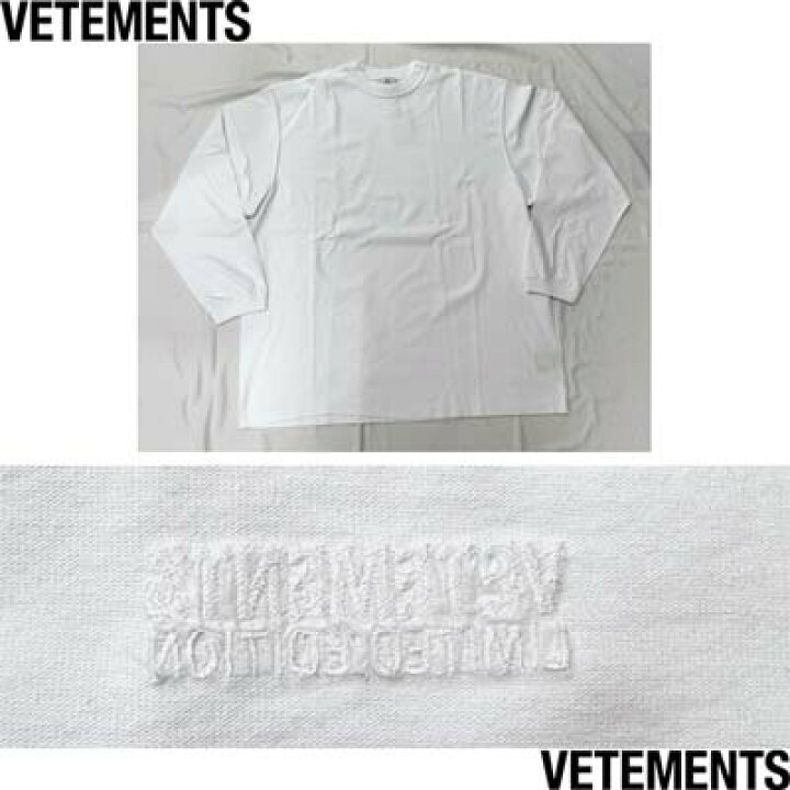楽天市場】ヴェトモン VETEMENTS ロンT ロングTシャツ メンズ ユニ 