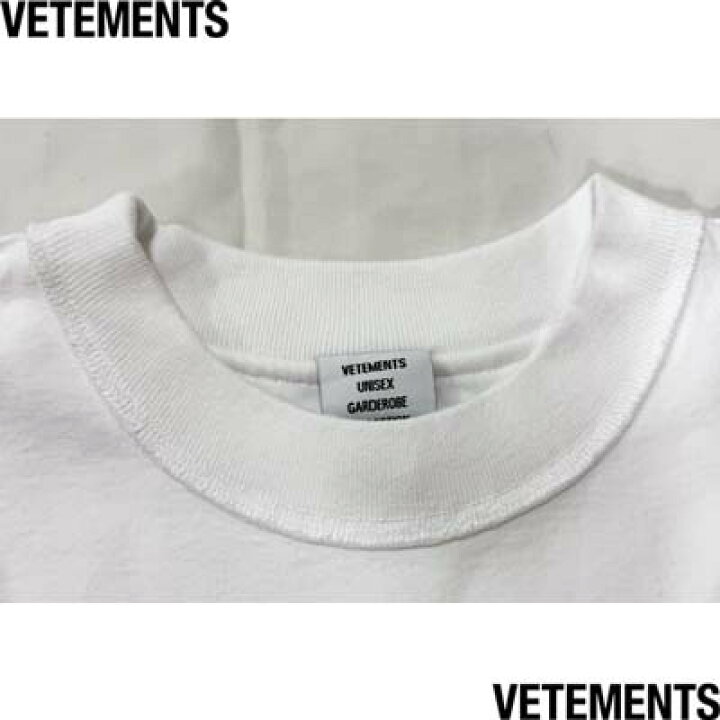 楽天市場】ヴェトモン VETEMENTS ロンT ロングTシャツ メンズ ユニ 