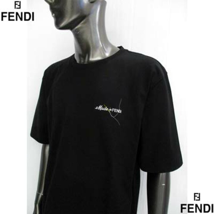 楽天市場】フェンディ FENDI Tシャツ メンズ 半袖 カットソー トップス 