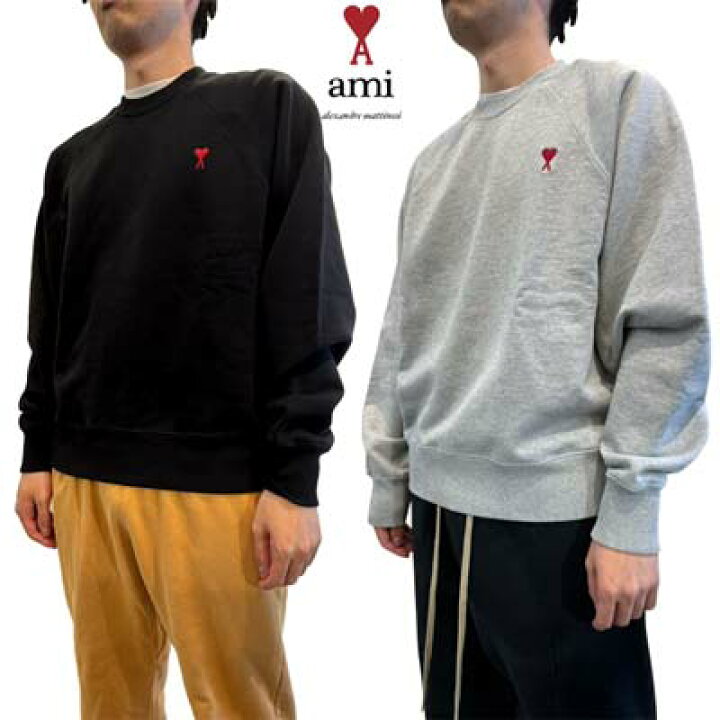 楽天市場】アミ AMI トレーナー メンズ スウェット ユニセックス着用可  