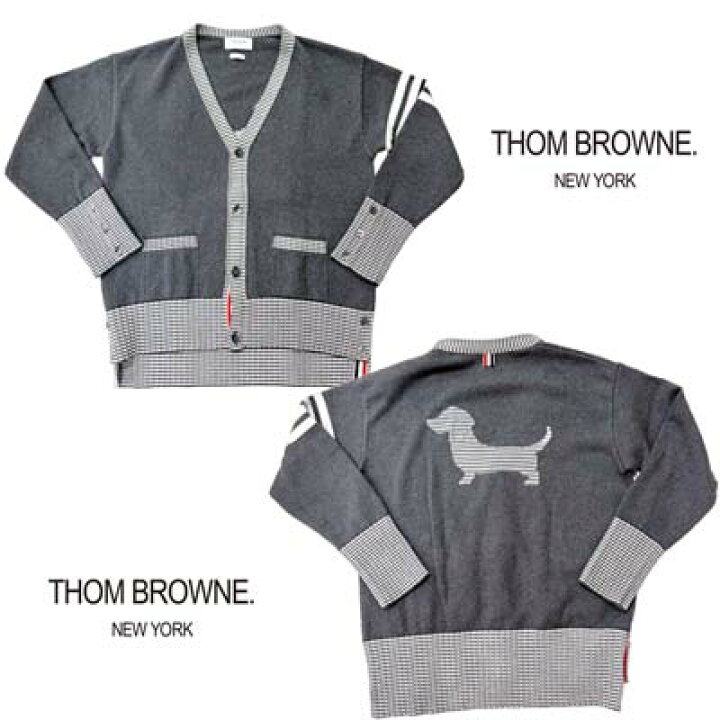 楽天市場】トムブラウン THOM BROWNE カーディガン メンズ アーム4BAR 