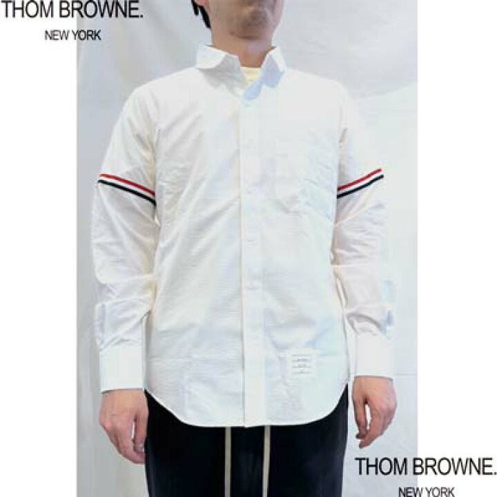 楽天市場】トムブラウン THOM BROWNE シャツ メンズ 長袖 トップス  