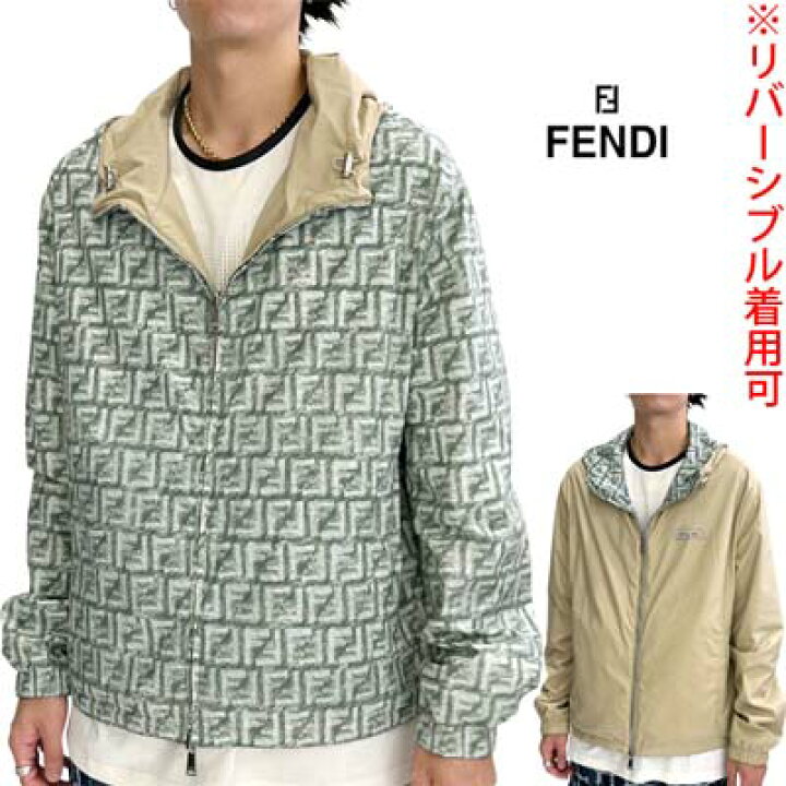 楽天市場】フェンディ FENDI ジャケット メンズ ウインドブレーカー 