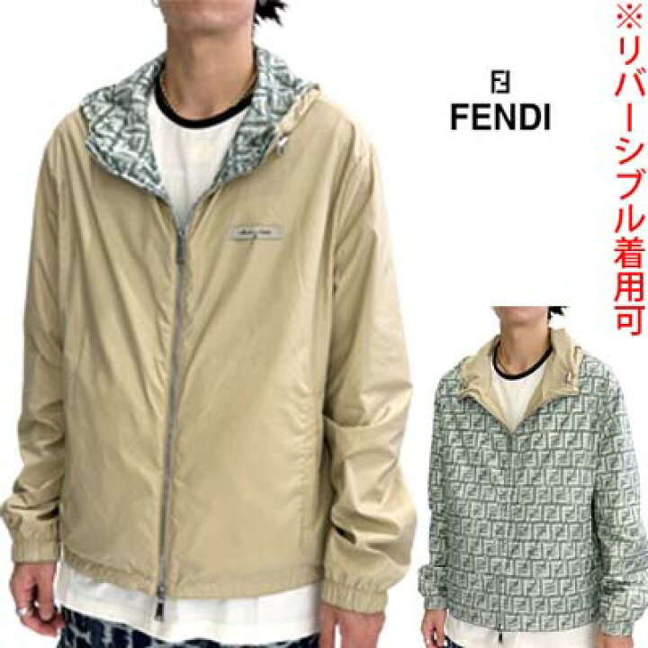 楽天市場】フェンディ FENDI ジャケット メンズ ウインドブレーカー 