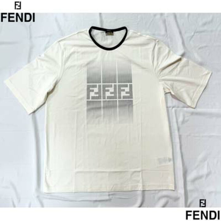 楽天市場】フェンディ FENDI Tシャツ メンズ 半袖 カットソー トップス  