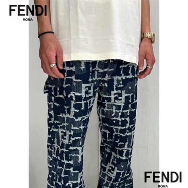 楽天市場】フェンディ FENDI パンツ ジーンズ メンズ デニム ボトムス  