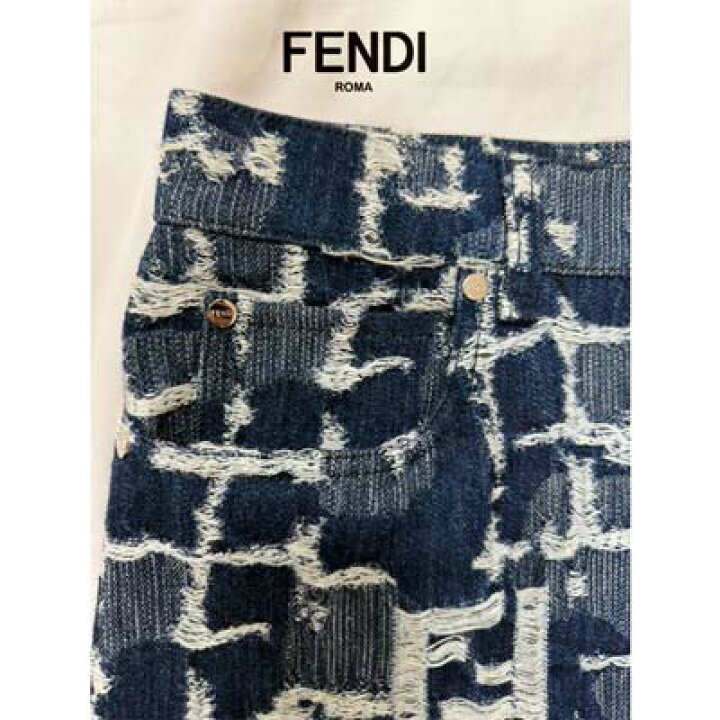 楽天市場】フェンディ FENDI パンツ ジーンズ メンズ デニム ボトムス 