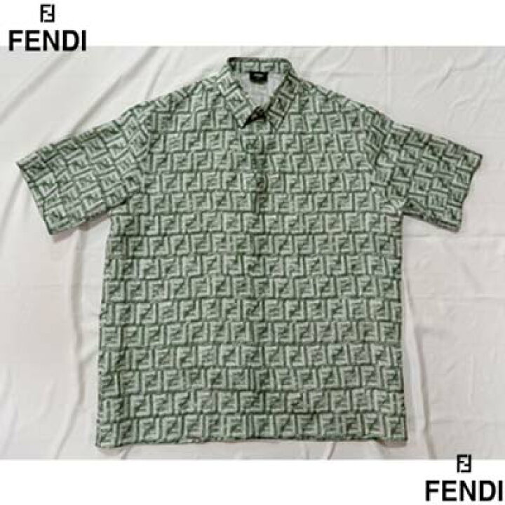 楽天市場】フェンディ FENDI カジュアルシャツ メンズ 半袖 トップス 