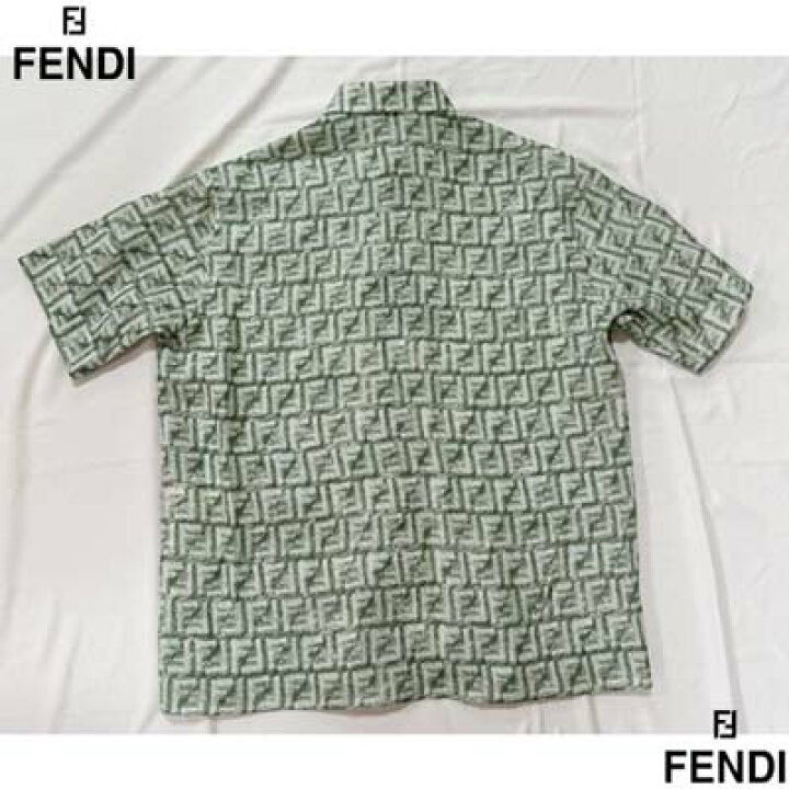 楽天市場】フェンディ FENDI カジュアルシャツ メンズ 半袖 トップス 