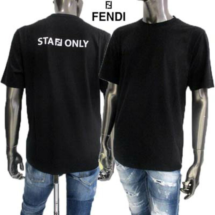 楽天市場】フェンディ FENDI Tシャツ メンズ 半袖 カットソー トップス 