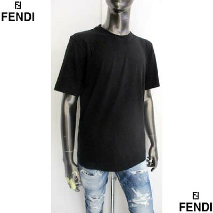 楽天市場】フェンディ FENDI Tシャツ メンズ 半袖 カットソー トップス 