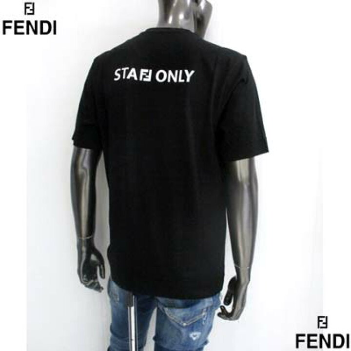 楽天市場】フェンディ FENDI Tシャツ メンズ 半袖 カットソー トップス 