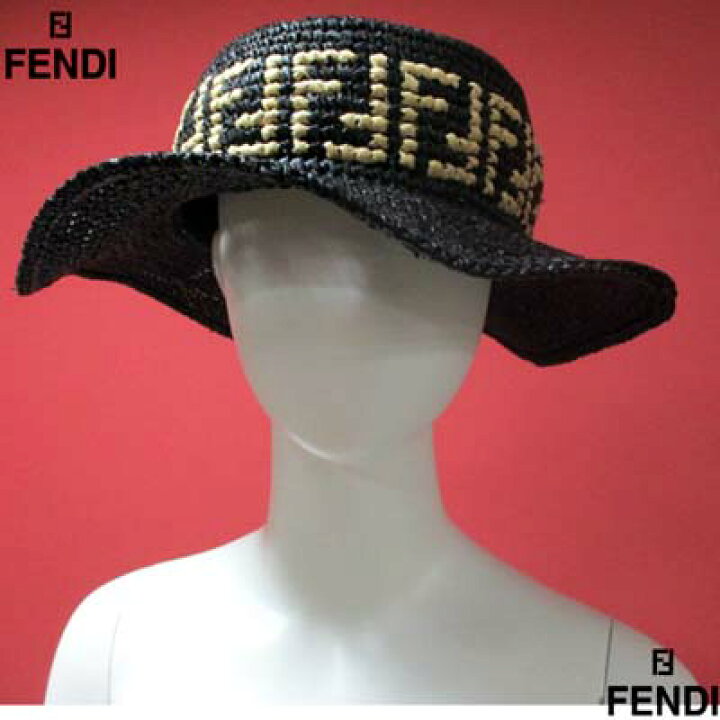 楽天市場】フェンディ FENDI 帽子 ハット ユニセックス FFモノグラム  