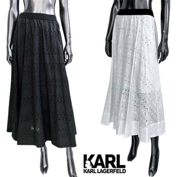 楽天市場】カールラガーフェルド KARL LAGERFELD スカート レディース 