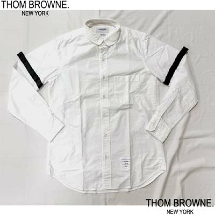 楽天市場】トムブラウン THOM BROWNE シャツ メンズ 長袖 フロント裾  