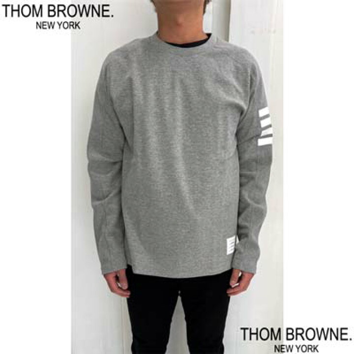 楽天市場】トムブラウン THOM BROWNE ロンT メンズ ロングTシャツ 長袖 